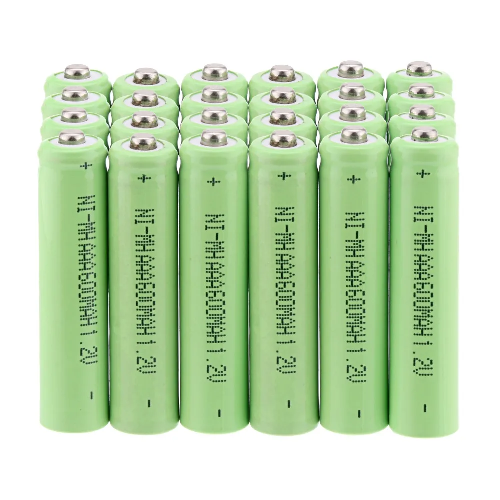 Anmas Power 2 20 шт. AAA 3A 1 V 600mAh ni mh перезаряжаемая батарея зеленый цвет|Перезаряжаемые