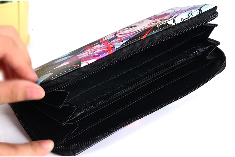 Аниме Bungo бродячие собаки Многофункциональный длинный PU кошелек/сотовый телефон