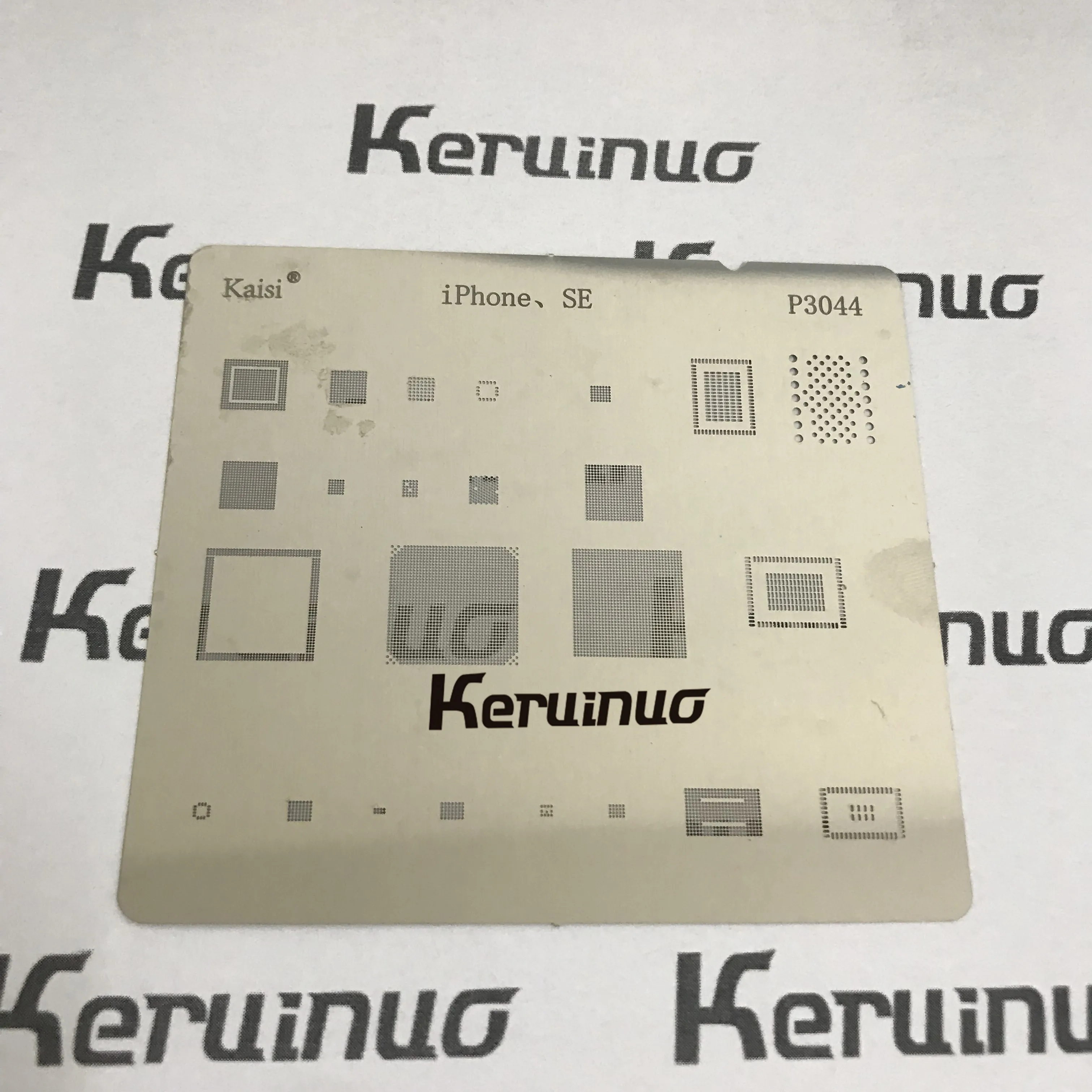 

Для iPhone SE BGA трафарет прямого нагрева baseband flash wifi Аудио BGA шаблон прямого нагрева P3044