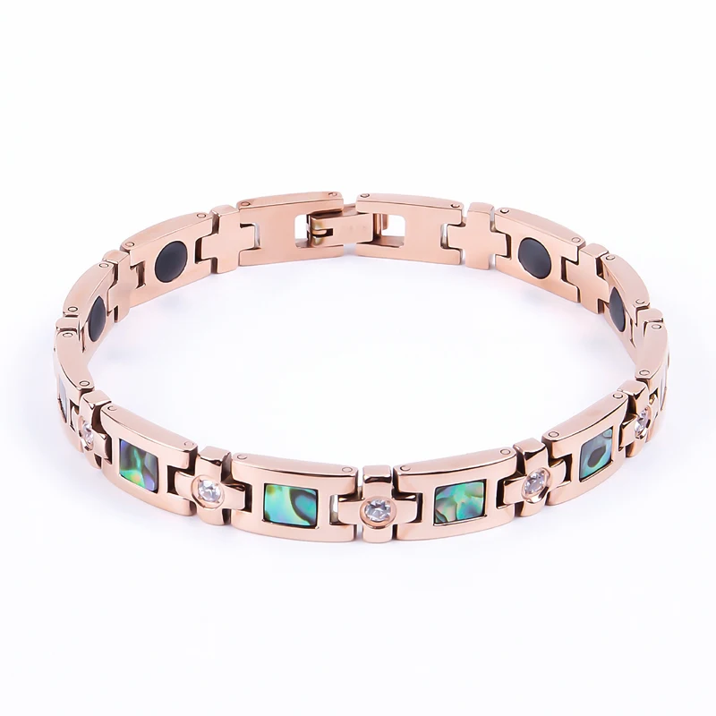 Роскошные модные ювелирные браслеты для женщин магнитный браслет из натуральной