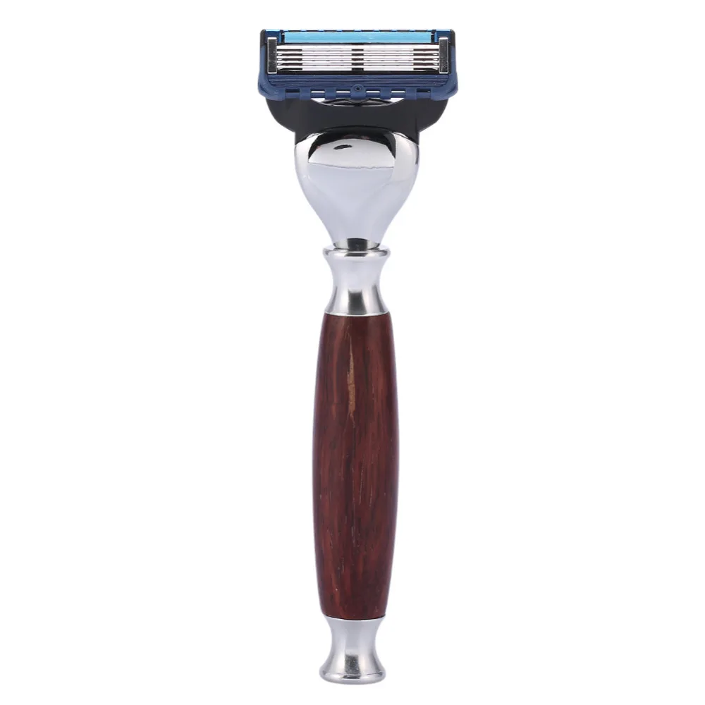 Мужской набор для бритья удаление волос чистящая щетка + держатель бритвы