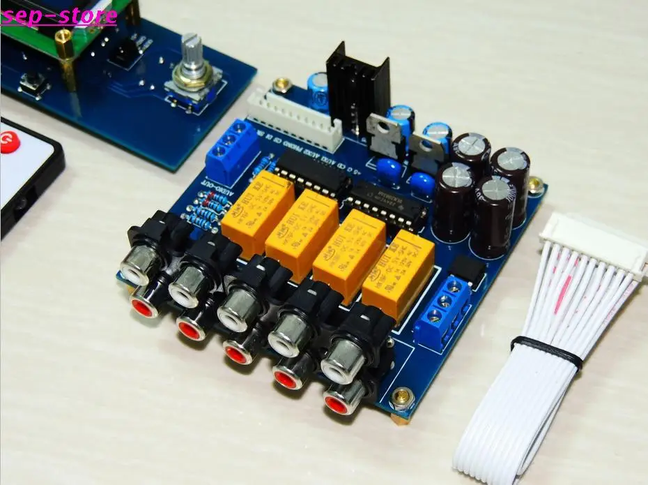 Новая версия PGA2311 предусилитель 4 способа дистанционный регулятор громкости предусилитель