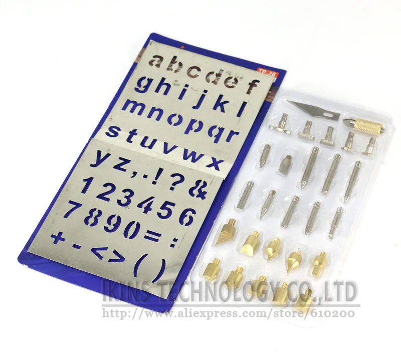 Набор ручек для выжигания по дереву 28 шт.|soldering pen|pyrography toolssoldering kit |
