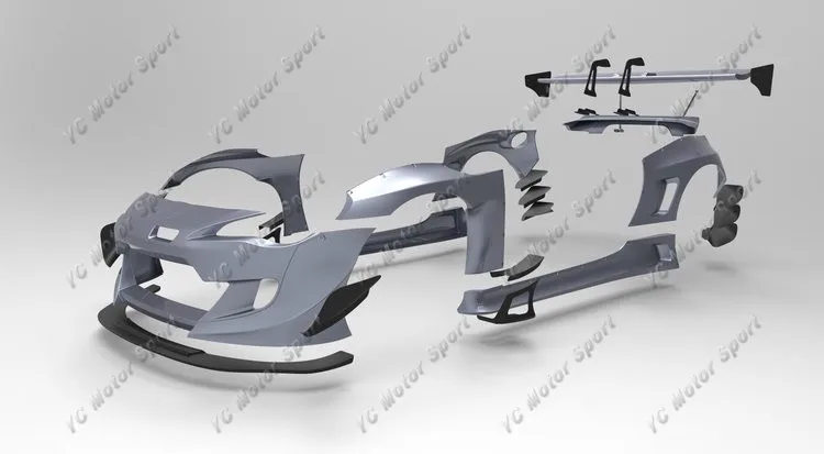 FRP волоконное стекло PD Ver.3 Aero стиль корпуса комплект подходит для 2012-2018 GT86 FT86 ZN6 FRS