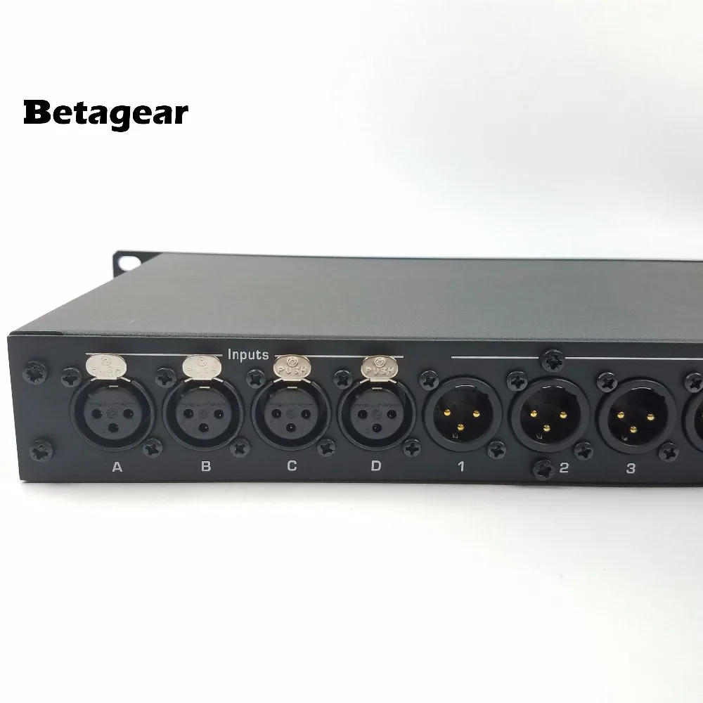 Betagear 4.8SP цифровой процессор сигнала цифровой динамик процессор эффект звуковой процессор аудио Оригинальное программное обеспечение