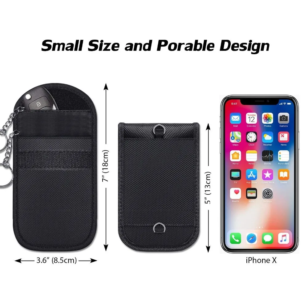 Чехол сумка для ключей с защитой от излучения и излучения|Сумки телефона| |