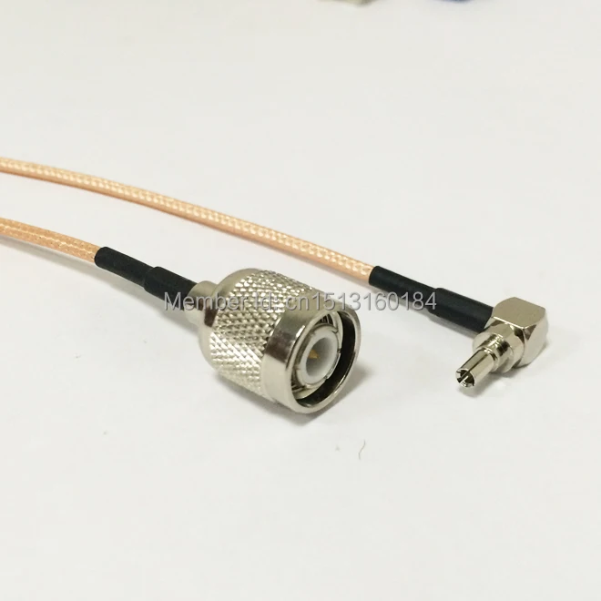 Новый CRC9 к штепсельной вилке TNC RG316 кабель pigtail 15 см для 3G внешней антенны