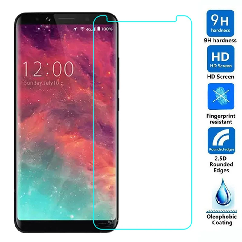 Doogee X53 закаленное Стекло Для X55 защитный фильм 9h 2 5D взрывозащищенные ЖК-дисплей