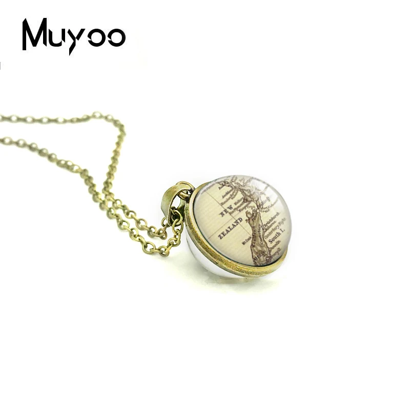 2018 Новая Ирландия карта страны Двусторонняя подвеска Исландия Зеландия Φ мир