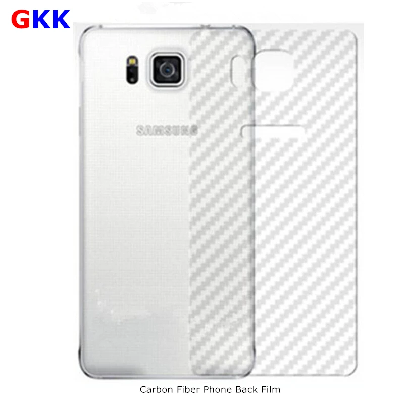 GKK 2pcs/set Fashion Phone Back Cover Screen Protector For Samsung Galaxy A5 A7 2015 2016 Carbon Fiber Phone Protective Film