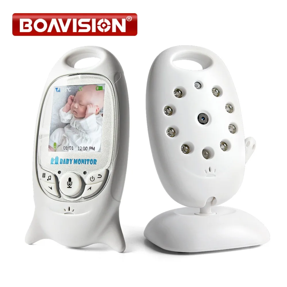 Mini Infant Wireless Monitor Night Vision Digital Video Baby Monitor Audio Music Camera Temperature Nanny Camera Monitor VB601