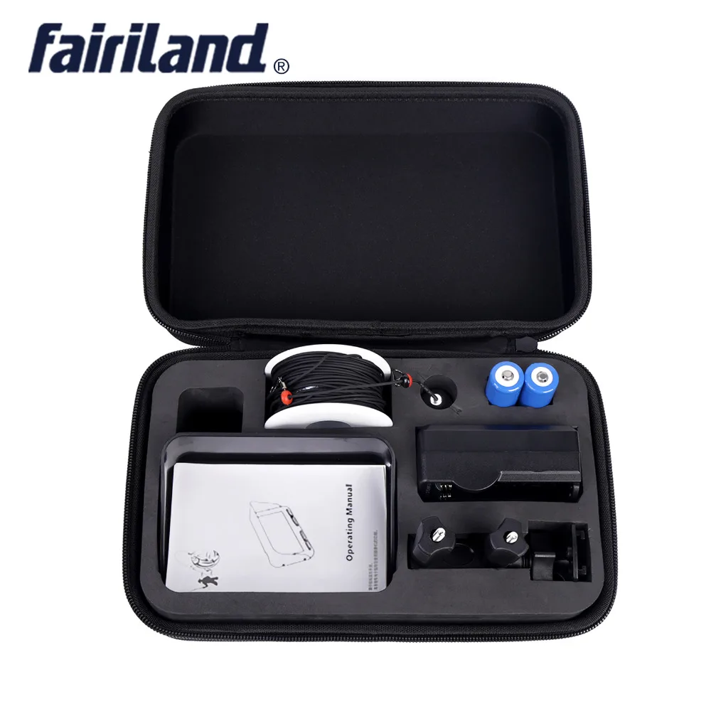 Портативный рыболокатор для подледной рыбалки ЖК дисплей 4 3 дюйма камера 2 0 МП