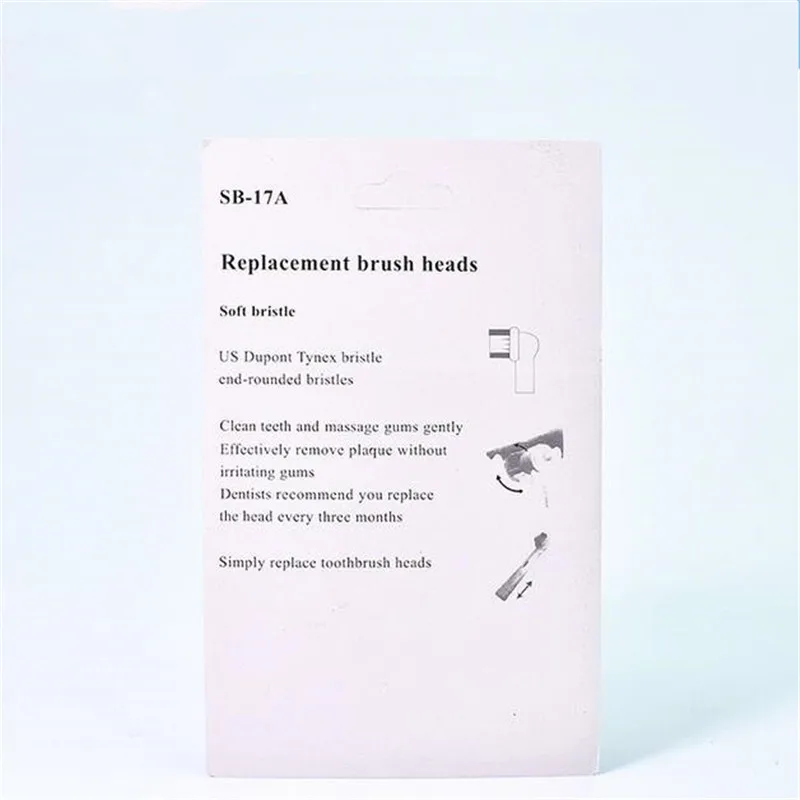 Сменные насадки для зубных щеток Oral B EB 17 4 шт./лот гигиена чистка электрическая