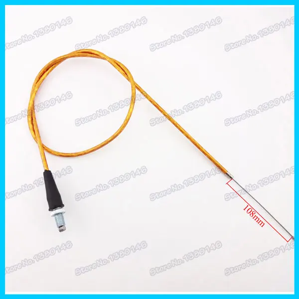 Трос дроссельной заслонки Pit для велосипеда золотого цвета 50cc 150cc 160cc Orion SSR Coolster SDG