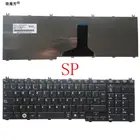 Клавиатура для ноутбука toshiba, для Satellite C650 C655 C655D C660 C665 C670 L650 L655 L670 L675 L750 L755 SP, черная клавиатура