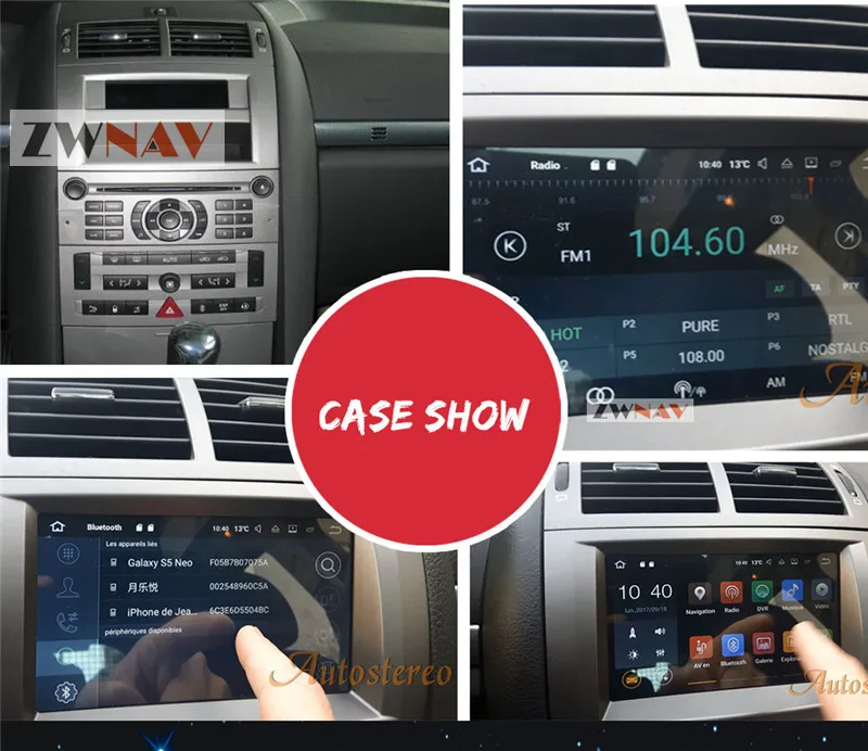 Android 10 с DSP ips для peugeot 407 2004-2010 Автомобильный gps Navi Радио экран android дисплей Автомобильный мультимедийный плеер DVD