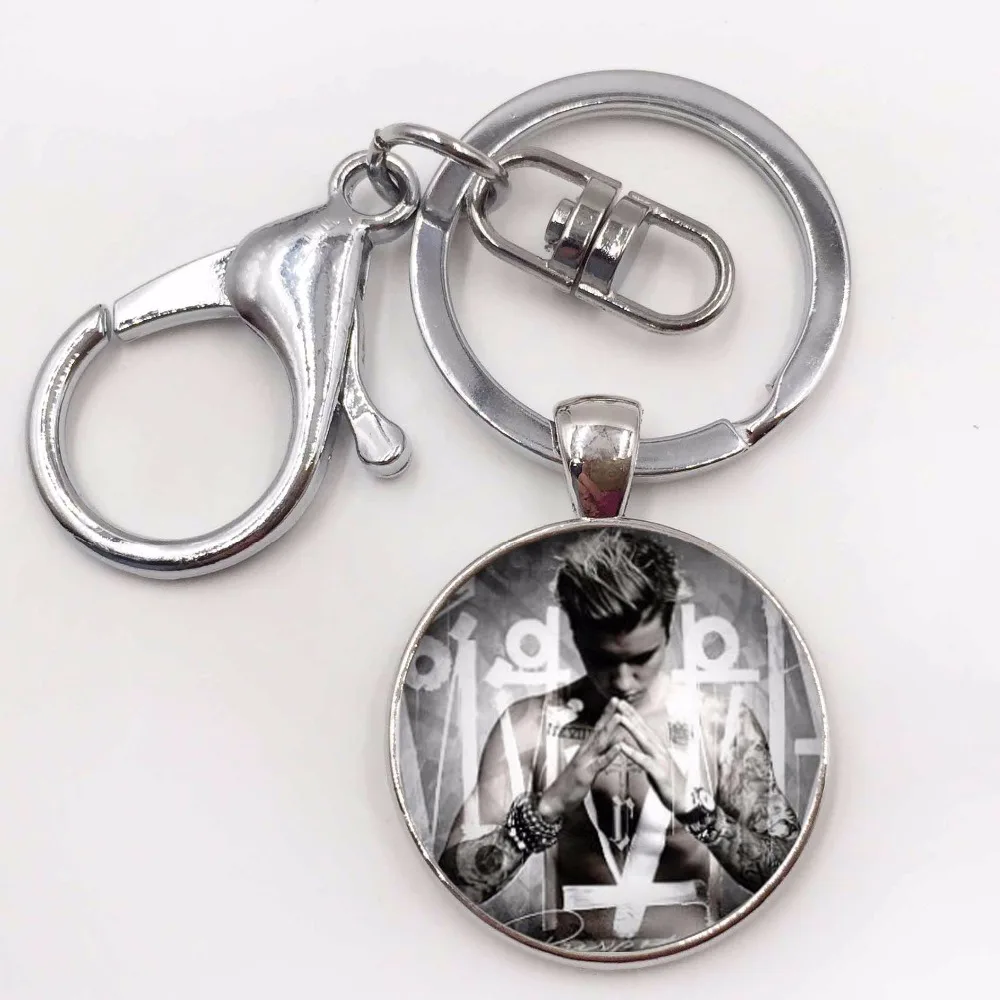 Джастин Бибер Бронзовый щит винтажное ожерелье кулон ювелирные изделия для