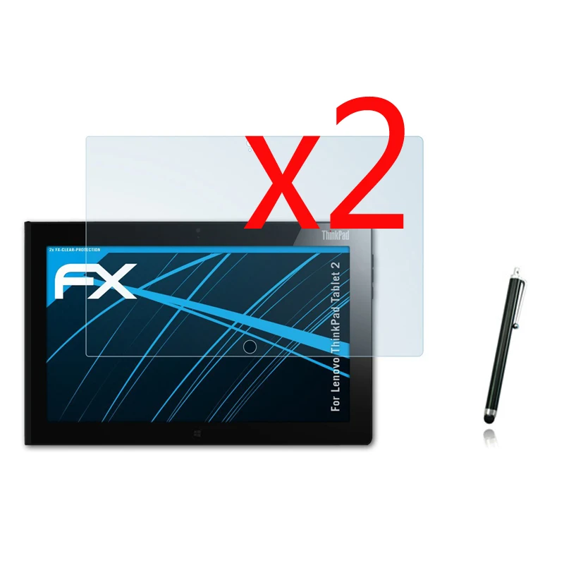 3в1 2x прозрачная защитная пленка для ЖК экрана + 1x Стилус Lenovo ThinkPad Tablet 2 10 1 &quot36793EC|film