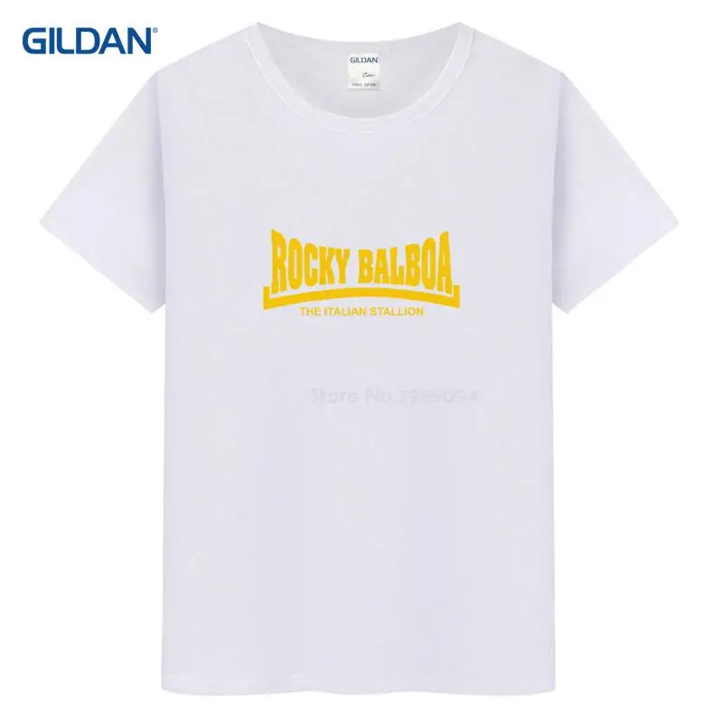 Рокки Бальбоа знаменитого фильма плакат 2017 ООН Футболка хоп col круглый хлопок