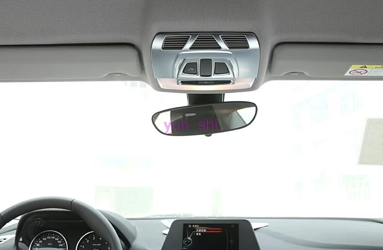 ABS хромированная лампа для чтения на крышу автомобиля декоративная рамка