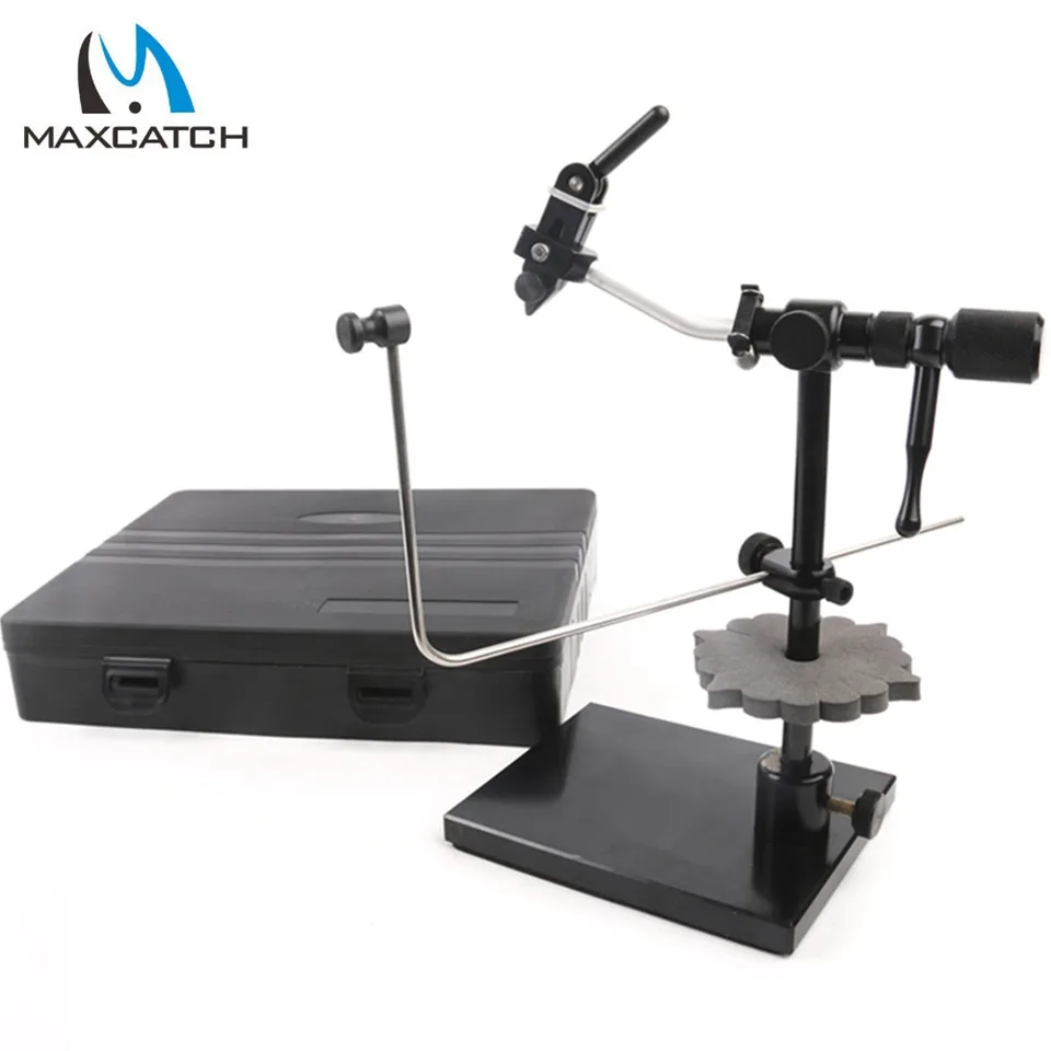 Maxcatch новый железный роторный мухобойка тиски с тяжелой базой инструмент