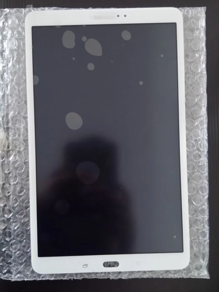 Shyueda для samsung Galaxy Tab A 10,1 SM-T580 SM-T585 1200x1920 PLS ЖК-дисплей сенсорный экран дигитайзер+ рамка инструменты - Цвет: White without frame