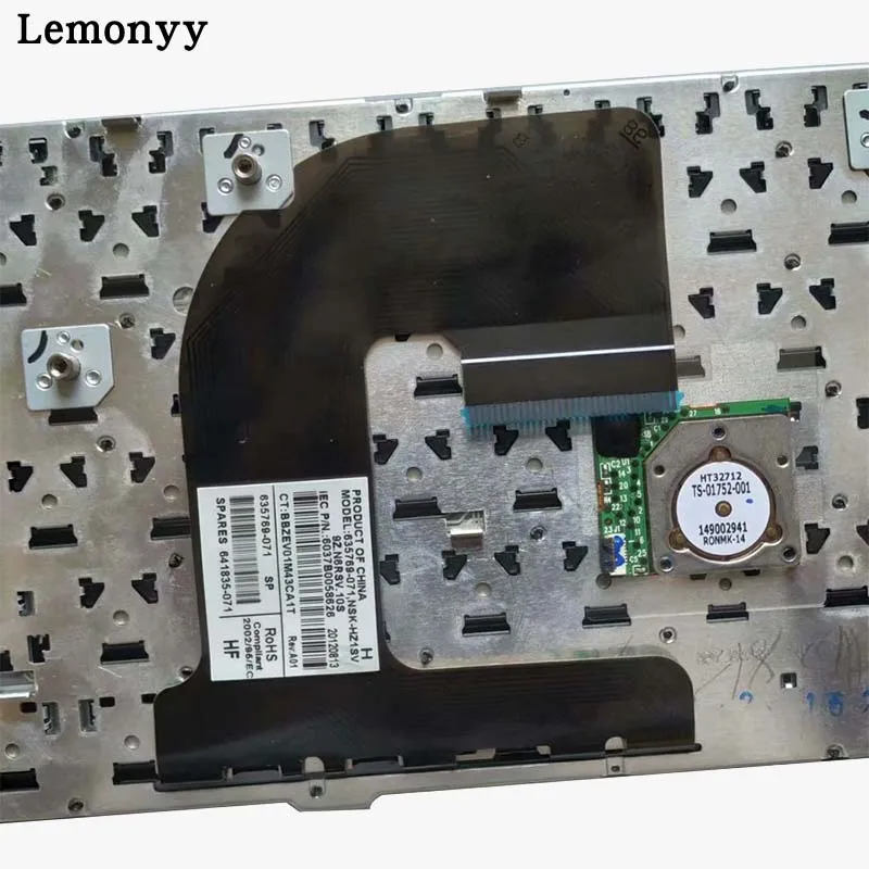 Новая испанская клавиатура для ноутбука HP EliteBook 8470B 8470P 8470 8460 8460p 8460w ProBook 6460 6460b 6470 с