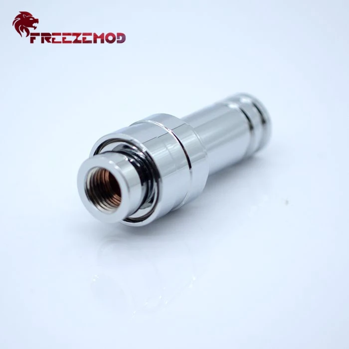 FREEZEMOD компьютер pc кулер для воды фитинг стоп адаптер медный Фитинг Двойной