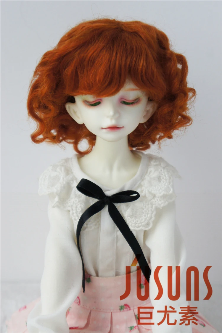 JD012 1/6 1/4 модный курчавый bjd парик мохера Размер 6-7 дюймов 7-8 дюймов bjd волосы YOSD MSD куклы аксессуары