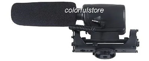 Бесплатная доставка! Стереомикрофон конденсаторный микрофон для Canon Rebel T3 XS T5i T4i