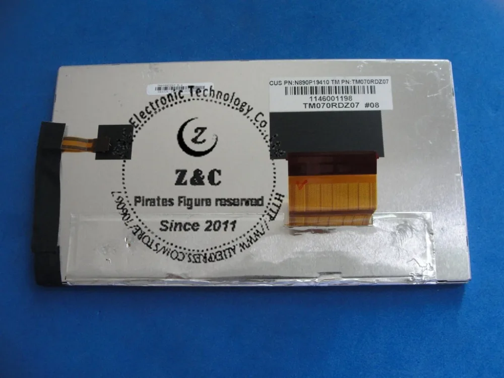 TM070RDZ07 оригинальный А + класс 7 дюймов 800*480 ЖК-экран панель для автомобиля GPS/DVD