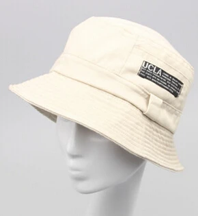 Модные одноцветные мужские и женские шляпы ведра для рыбалки летние шляпки