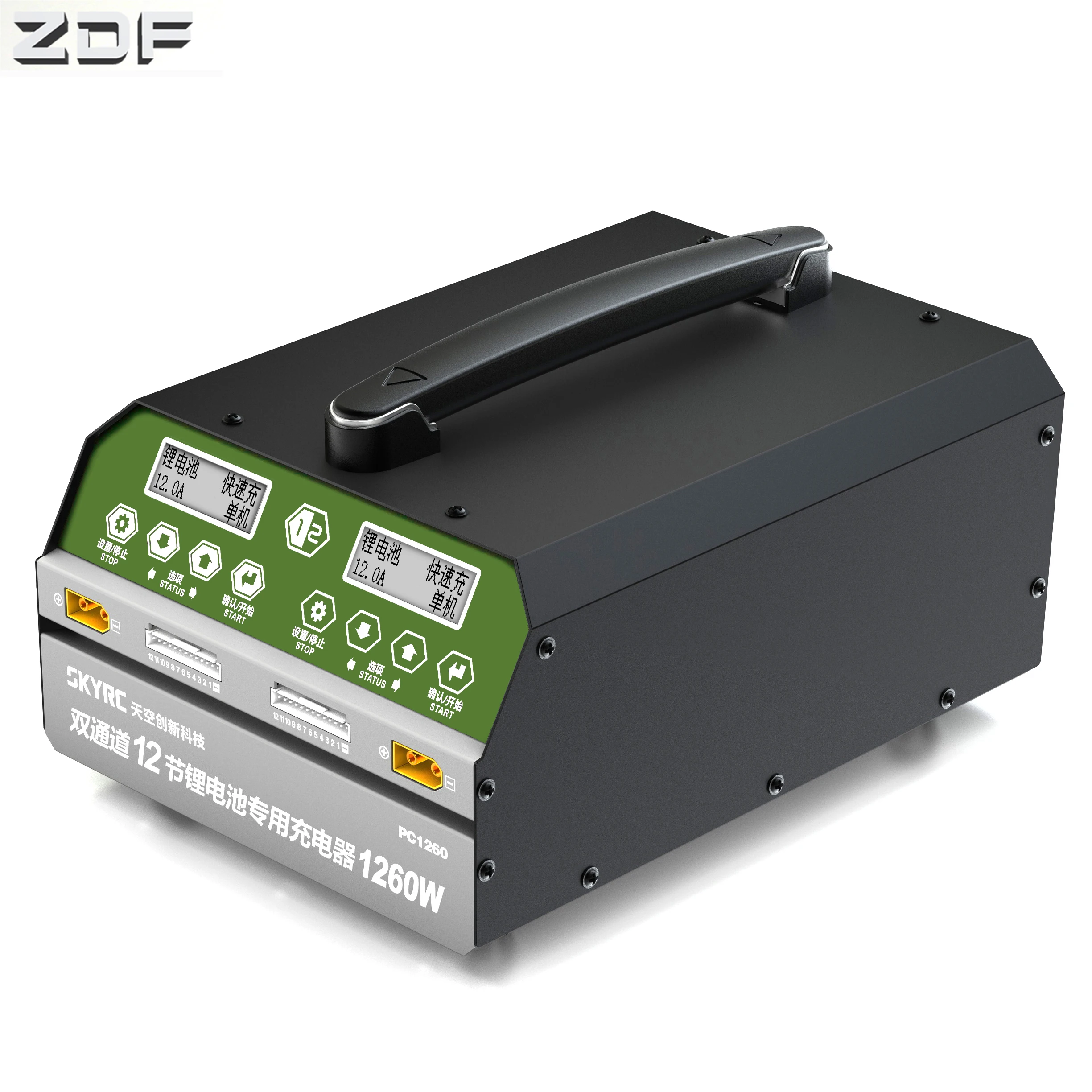 SKYRC PC 1260 двухканальный 12S Lipo зарядное устройство максимальная мощность заряда Вт