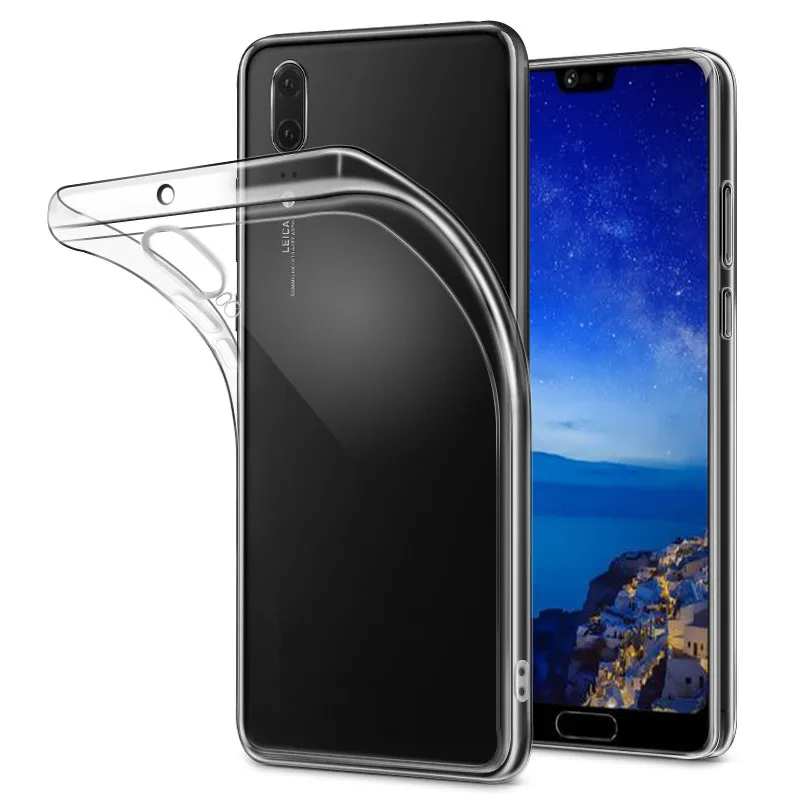 Soft TPU Для huawei Y9 Y7 Y5 P20 lite mate 10 9 pro P Смарт-Чехол кожаный флип-чехол с подставкой для Honor 9 p8 p9 lite чехол - Цвет: Soft TPU