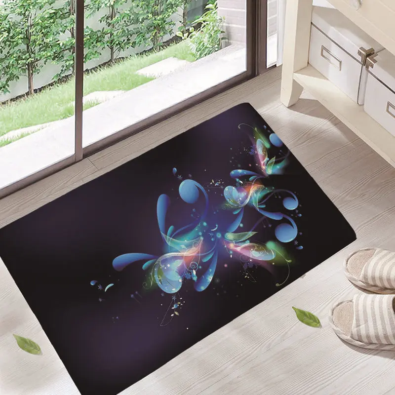 Подводный коврик Magic светящаяся Медуза World нетканый нескользящий кухонный для