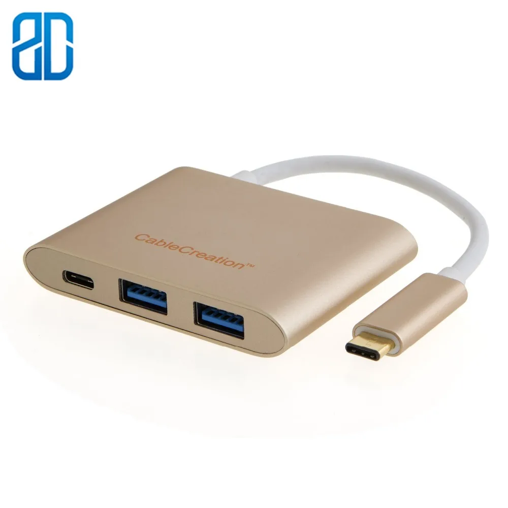 USB C Hub type to 4 3 0 PD port Adapter совместимый MacBook Pro Air 2018 Chromebook Pixel Dell XPS 13|Кабели VGA| |