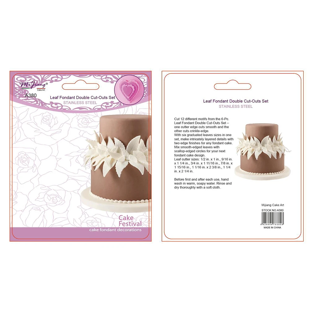 6 шт./компл. форма для печенья из нержавеющей стали с лепестками цветов | Дом и сад