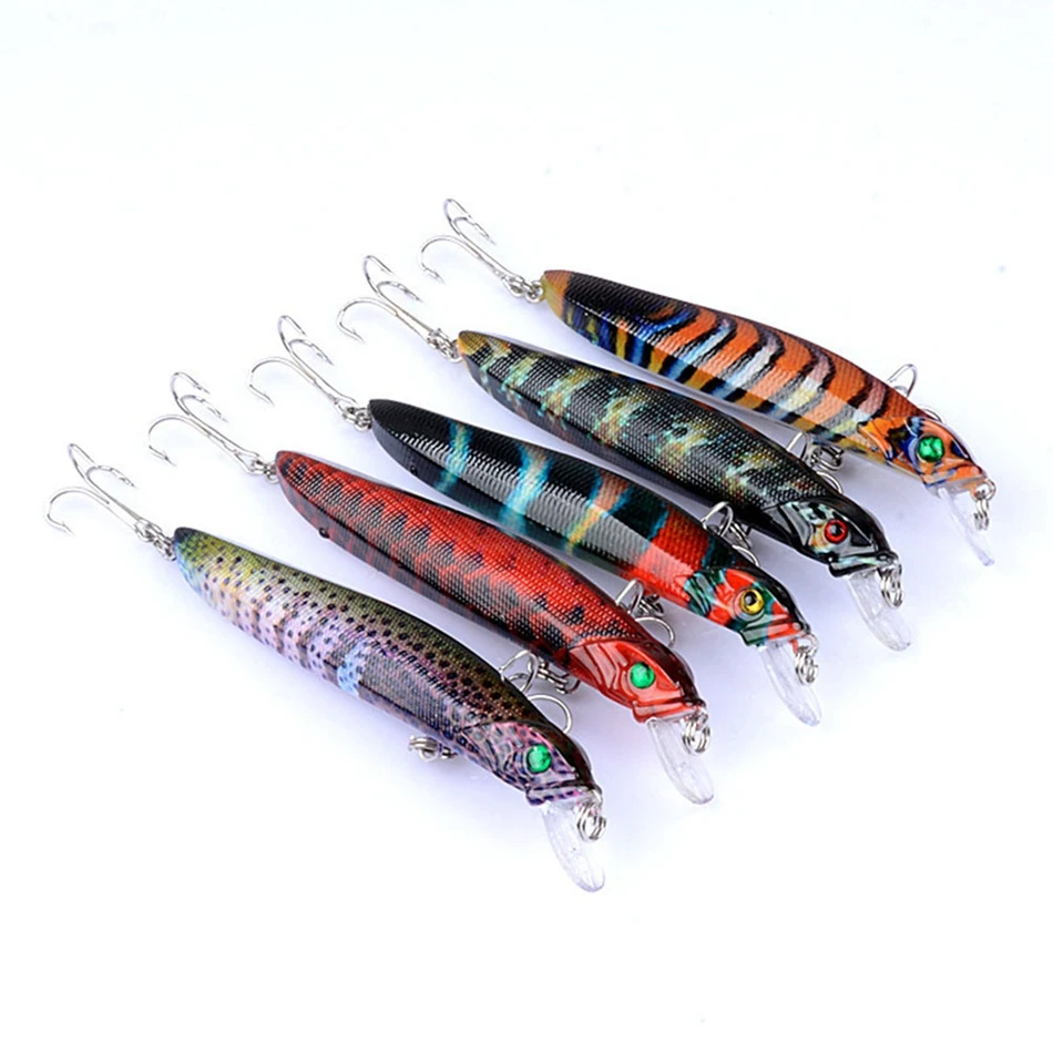 

10cm 7.2g Painted Suspension Bait for Freshwater Saltwater Fishing Lure SP Minnow Artificial Hard Bait Free Shipping
