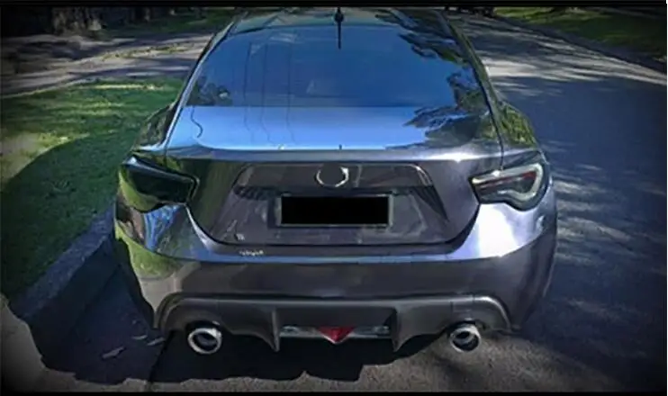 2 шт. задние фонари бампера для 2012~ Toyota GT86 SUBAR BRZ Toyota 86 Toyota86 задние фонари светодиодный задний фонарь