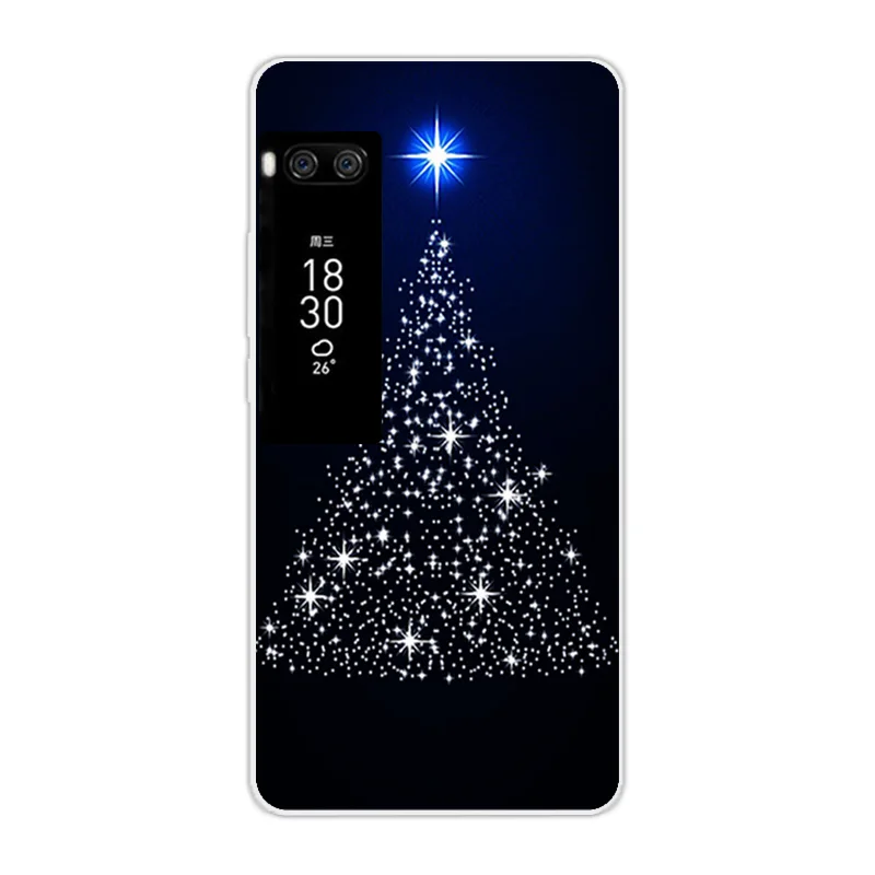 20 Роскошный ТПУ чехол для Meizu Pro 7 Plus, Рождественская ночь, задняя крышка для Meizu Pro 7 Plus, прозрачный чехол, оболочка корпуса телефона, Капа - Цвет: 20