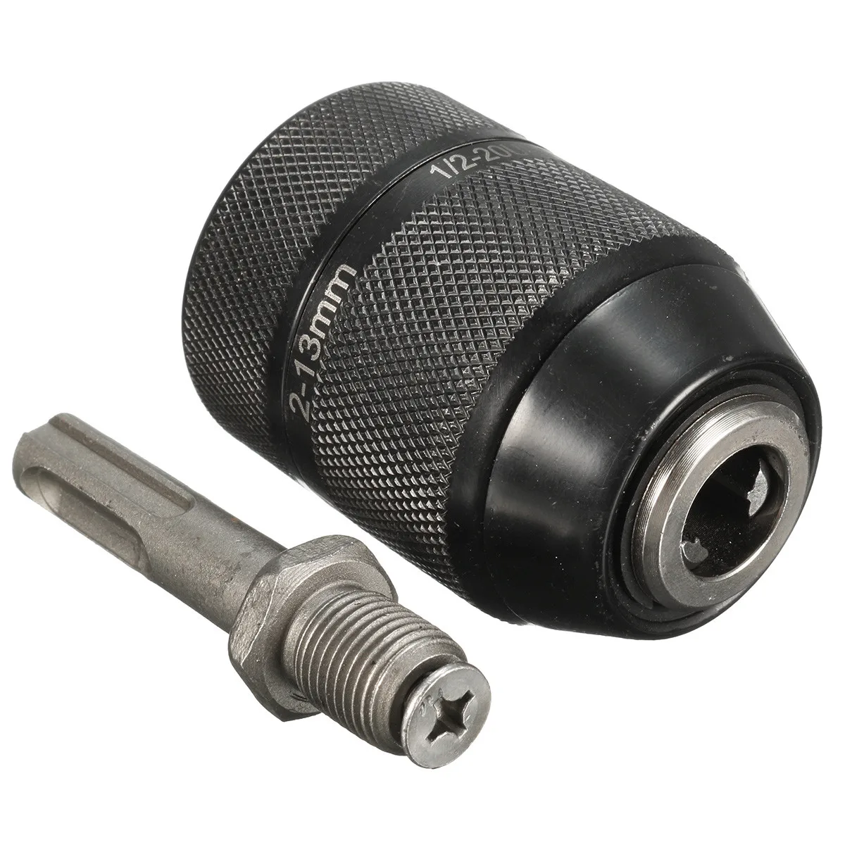 

Metal Sleeve 2-13mm Keyless Drill Chuck Drilling Adapter Converter SDS Tool Adaptor Hardware Tool Accessories