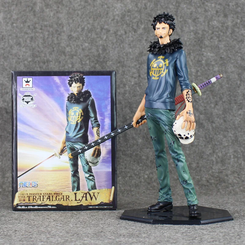 28cm Anime One Piece Master Stars Trafalgar Law PVC Action Figure Model Collectible Kids Toys Doll | Игрушки и хобби