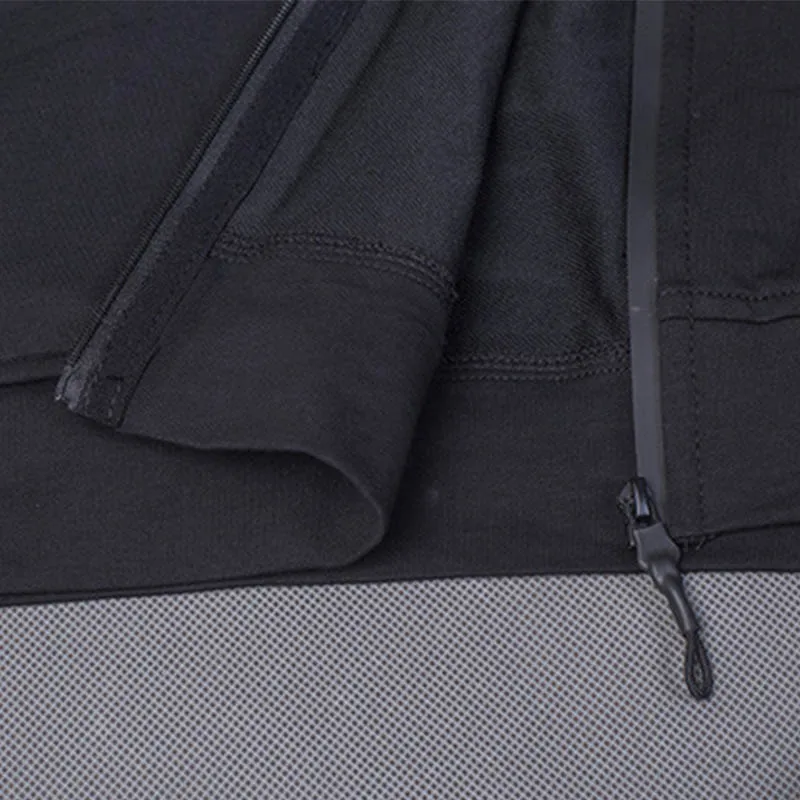 DIQIAN Фитнес спортивная куртка Для мужчин с пальто капюшоном длинными рукавами и