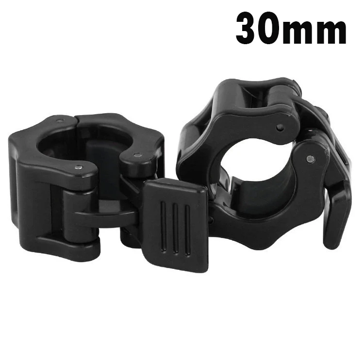 30mm black ITSTYLE 2 шт./лот " штанги воротники Стандартный шпинлок зажимы гантели зажимы замок челюсти быстросъемный Фитнес Бодибилдинг - Цвет: 30mm black