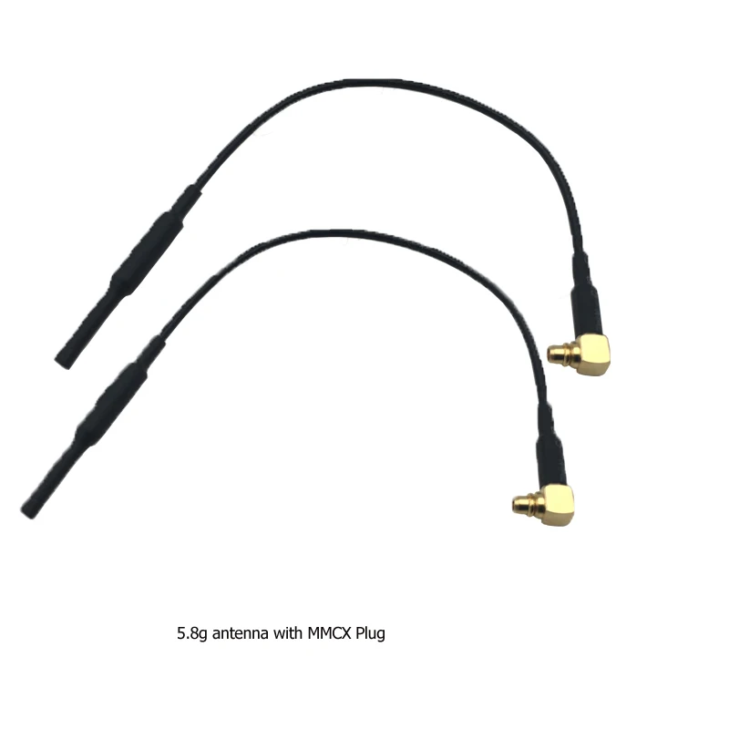 

2pcs 12.5mm 5.8G VTX Receiver antenna with MMCX plug for PANDARC VT5804/VT5804 PRO/VT5804 V2 receiver with MMCX Plug for FPV