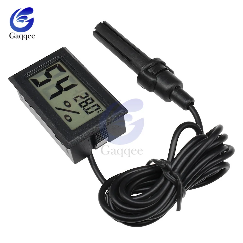 Температурный измеритель термометр гигрометр с температурным датчиком