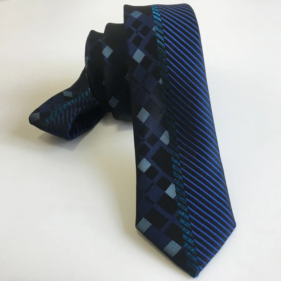 Уникальный облегающий галстук-бабочка галстук для свадебной вечеринки в синюю