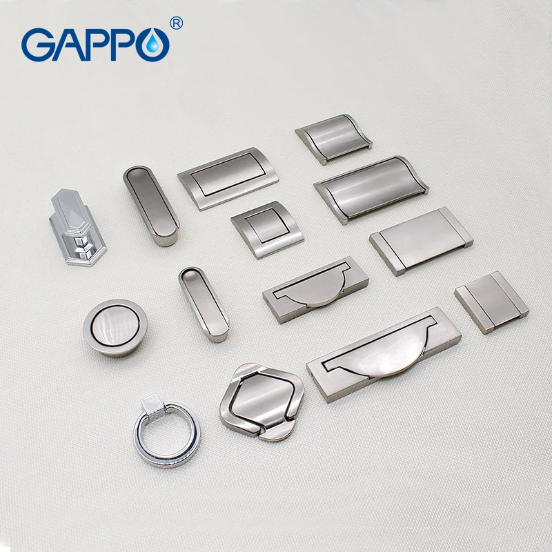 GAPPO Modern Simple Invisible Handle Built-in Drawer Cabinet Door Pull Round Embedded | Строительство и ремонт