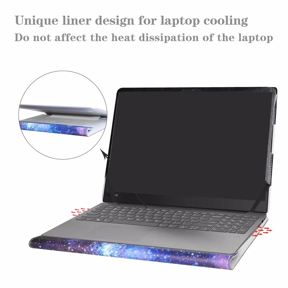 Защитный чехол Alapmk для 1" ноутбука lenovo ideapad 330s 330s-14IKB [не подходит для других моделей]