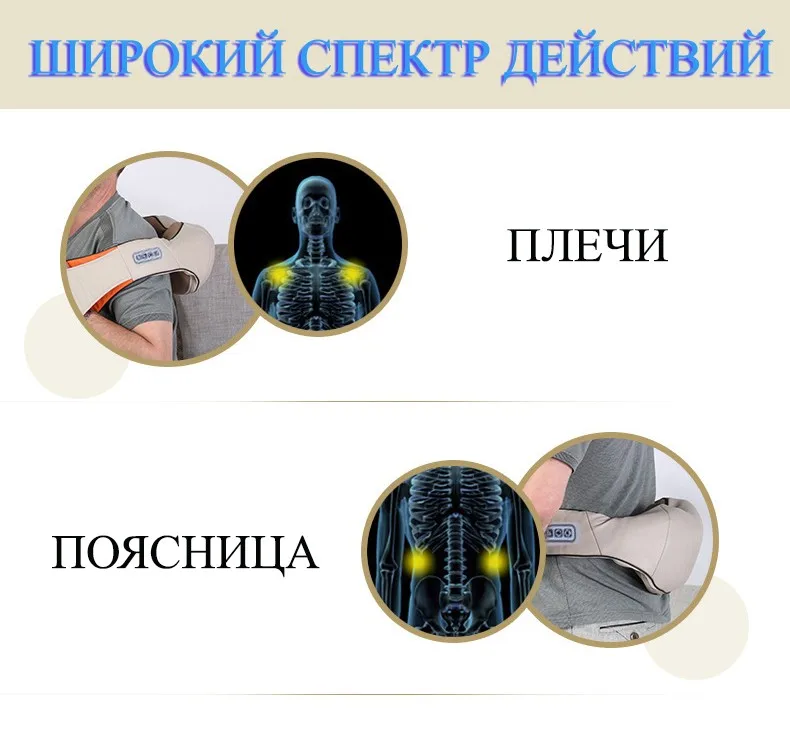 Массаж Для Шеи Многофункциональный И Плеч Разминание Электрический Массажная